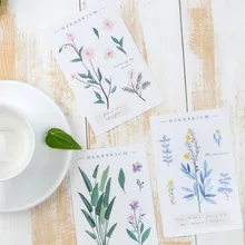 1 шт. журнал закладки Коллекция цветов и сезонов 30-Упакованные закладки