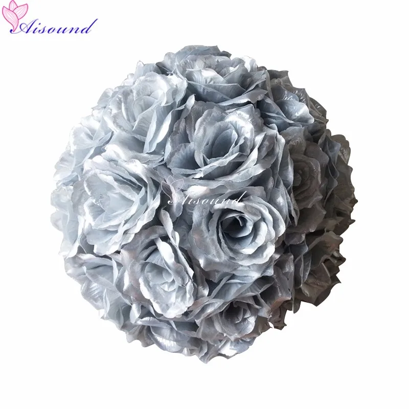 Silver flowers ball