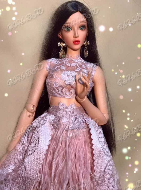 HeHeBJD 1/3 кукла Хлоя Смола bjd игрушка Подарки Горячая bjd красивая девушка