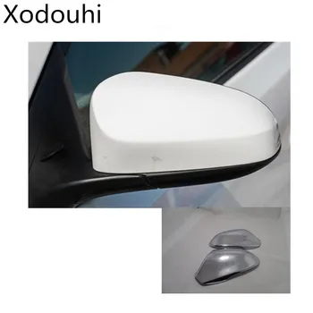 

car styling sticker rear view rearview side glass mirror cover trim frame 2pcs For Toyota Vios/Yaris sedan 2017 2018 2019