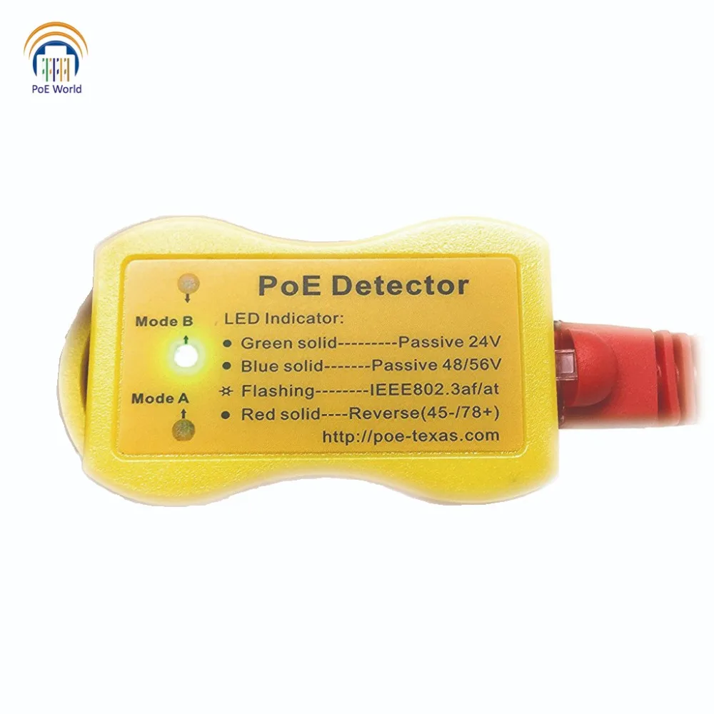 PoE World CCTV инструменты Тестер с портом детектор Светодиодный дисплей тестеры