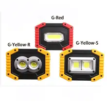 Высокая мощность, яркий портативный прожектор, фонарь, водонепроницаемый, 30 Вт, 18650 батарея, портативный светодиодный фонарик для походов, катания на лыжах