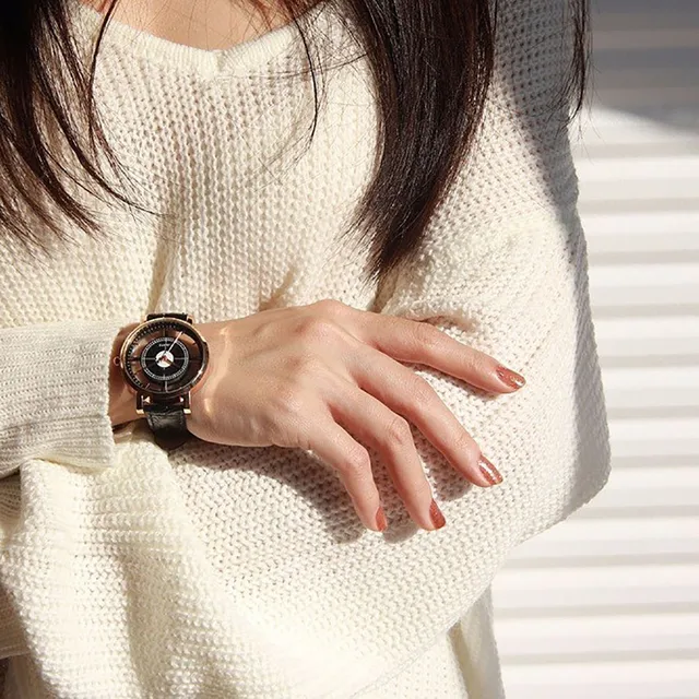 Luxury Women Neutral Personality Simple Analog Wrist Delicate Unique Hollow Watc Luxury Women Neutral Personality Simple Analog Wrist Delicate Unique Hollow Watc
