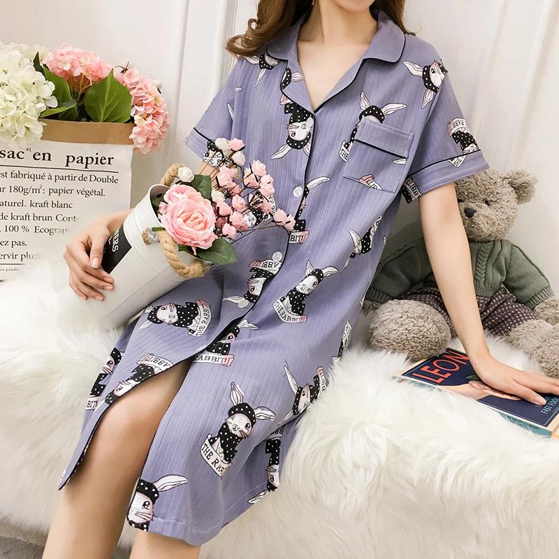 

Cheap wholesale 2019 new Spring Summer Autumn Hot selling women's fashion casual Nightdress MP520
