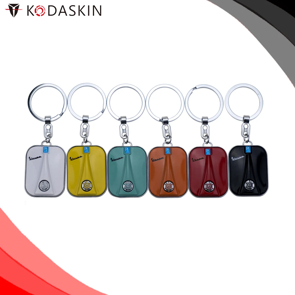

KODASKIN Design Keychain Personality Key Decoration for Vespa
