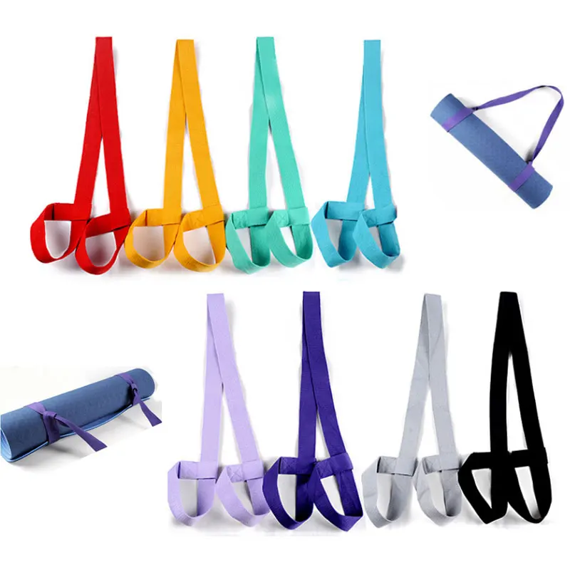 New Yoga Mat Sling Carrier Shoulder Carry Strap Belt Exercise Stretch