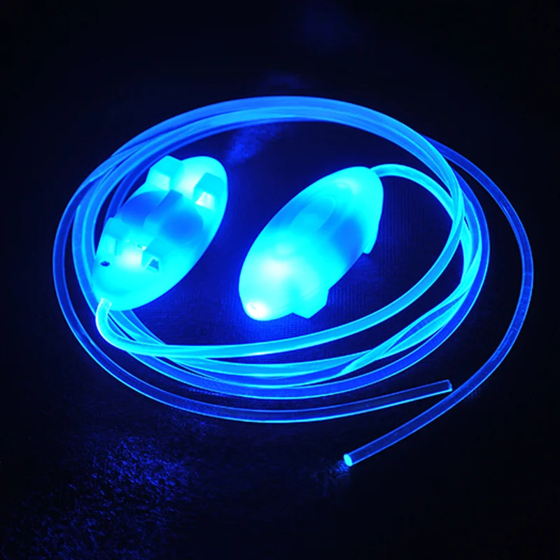 Неоновый светодиодный светится в темноте, светится в темноте, детский подарок для вечеринки, ночной Светильник для подростков, кружевная спортивная обувь, кроссовки#2 - Цвет: blue