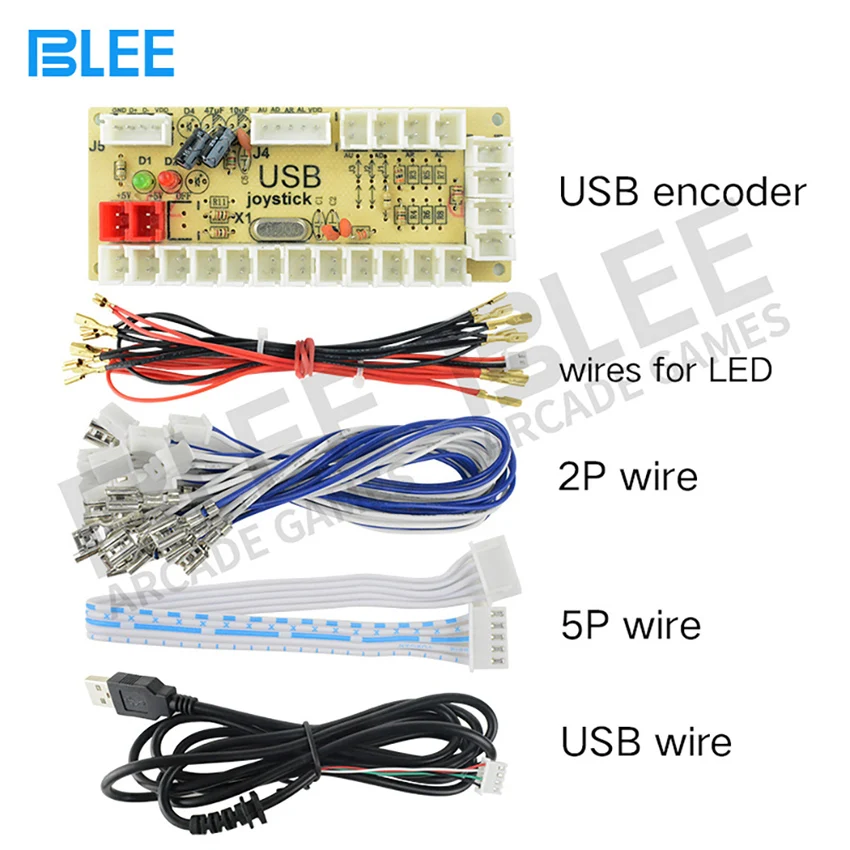 

DIY Zero Delay Arcade USB Encoder PC To Joystick Replacement Parts USB Cable Encoder Board +Wire Cables Set for PS3 Android PI