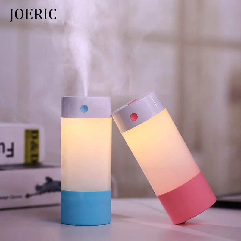 

JOERIC 250ML Warm Night Light Air Humidifier Aroma Diffuser for Home Car Essential Oil Diffuser USB Humidificador Air Purifier