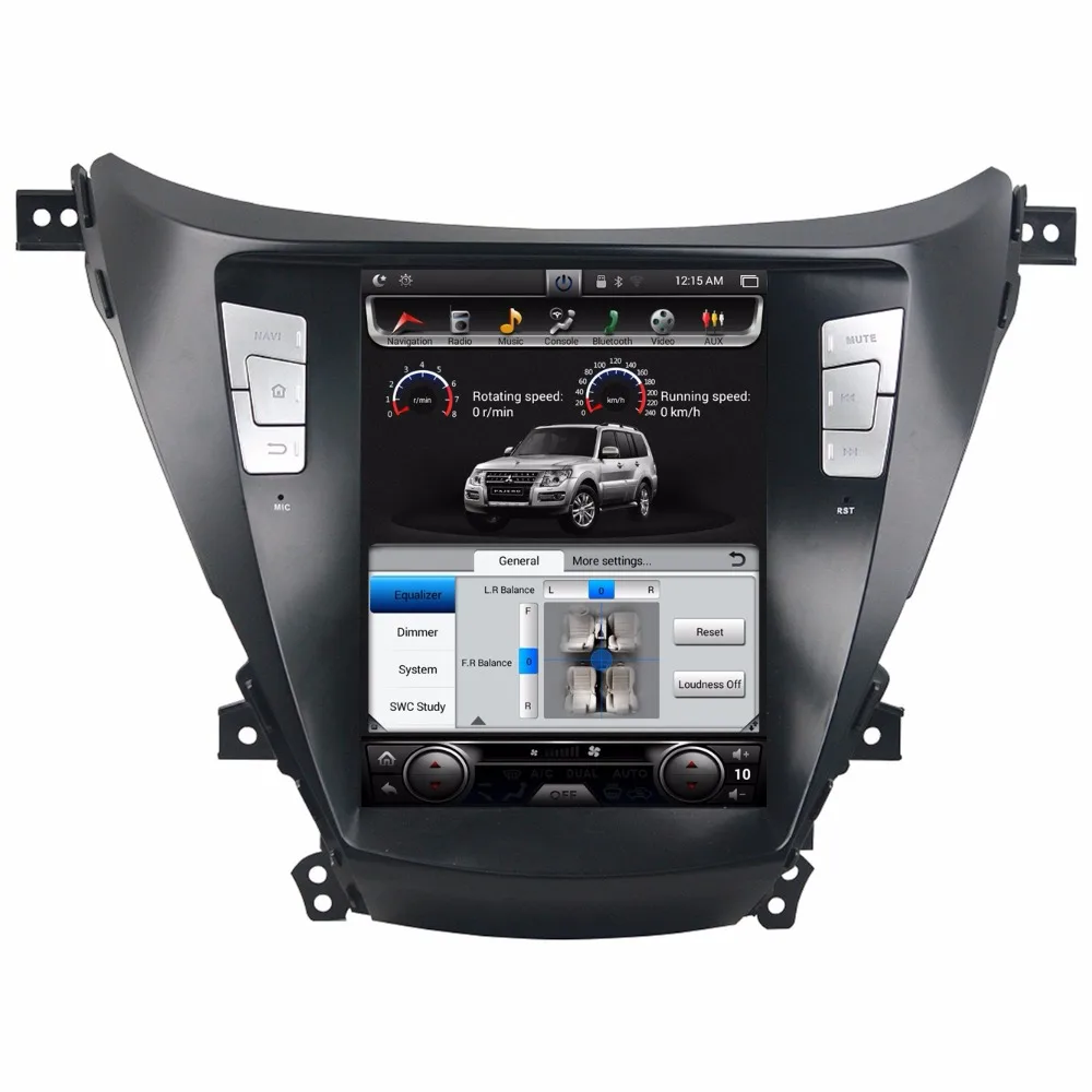 Perfect PX6 Android 8.1 IPS Screen 6-Core 10.3" Car Audio Player for Hyundai Elantra 2014 2015 2016 Radio GPS BT5.0 WIFI Easy Connect 4