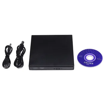

Black USB2.0 External DVD Combo CD-RW Drive CD-RW DVD ROM CD Driver for for PC/Laptop/Notebook EM88