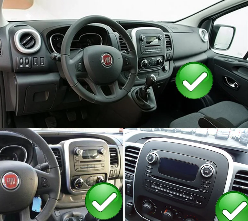 Excellent OZGQ Android 7.1 Car DVD Player For FIAT Talento 2016-2018 Screen Auto GPS Navigation Bluetooth Radio TV Audio Video Stereo 2