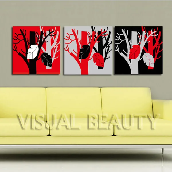 FREE SHIPPING Fashionable Abstract Tree Root Painting