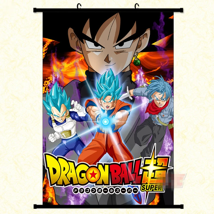 Аниме Манга Dragon Ball; Dragonball Z прокрутки живописи 40x60 картина наклейки на обои плакат 001 аккумулятор большой емкости