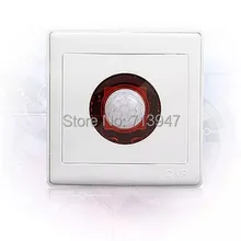 1X220 В PIR датчик движения переключатель Высокое качество инфракрасный датчик движения человеческого тела переключатель