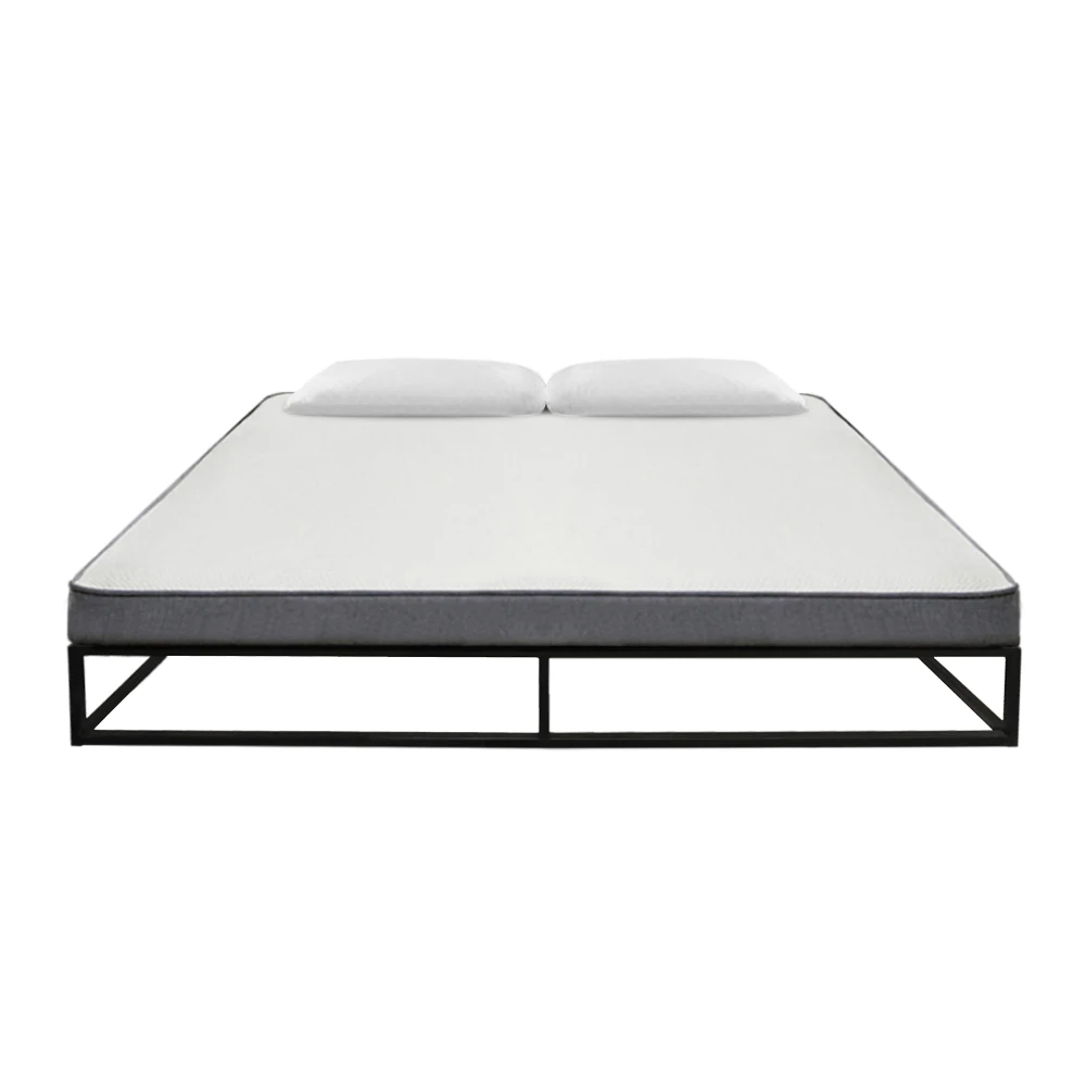 King Size Metal Bed Frame with Slat Dropshipping