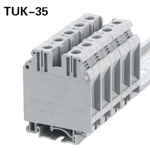 

Elewind terminal block with screw(TUK-35,for Under 50.0mm2 wire)