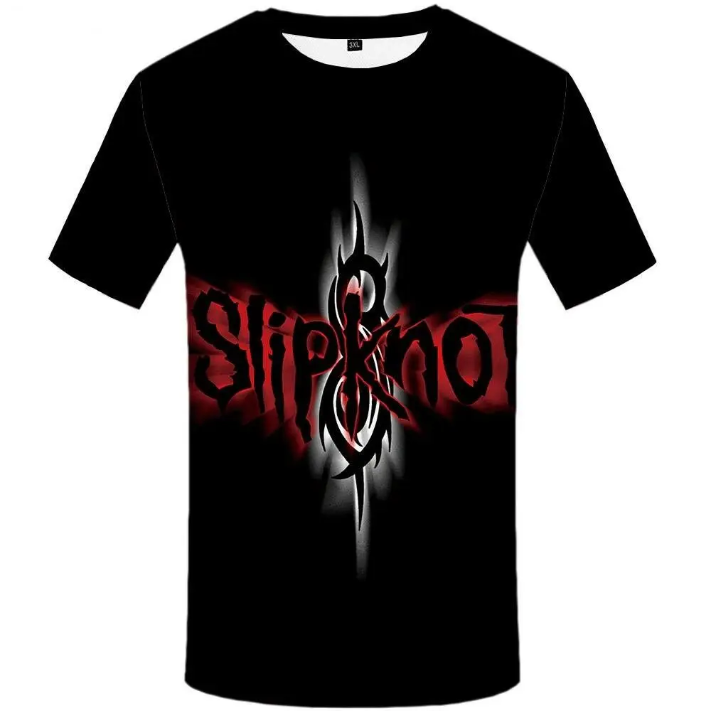 Новая мода женщин/мужчин Slipknot Смешные 3D печать Повседневная футболка