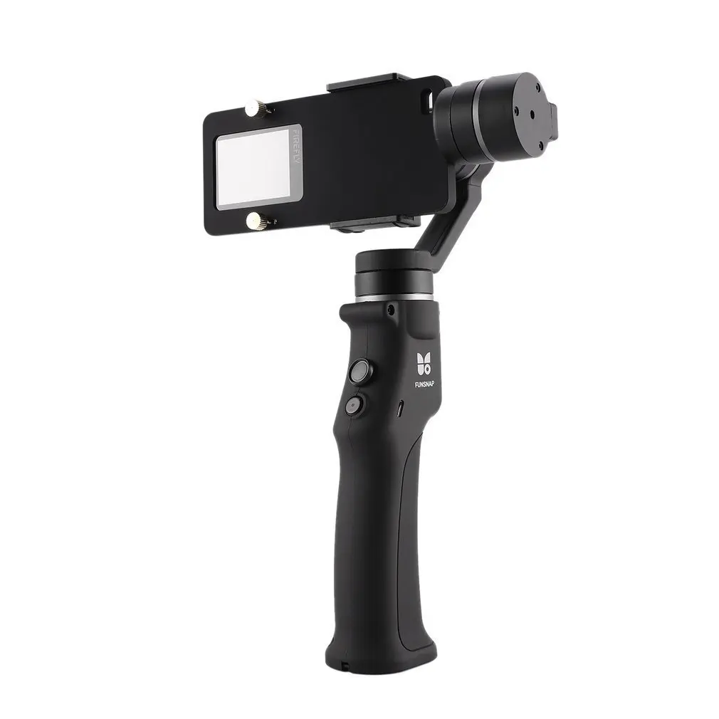 

Funsnap Capture Smartphone Selfie Brushless Stabilizer Handheld 3Axis Gimbal with Clip Adapter for GOPRO/YI/SARGO Cam Phone
