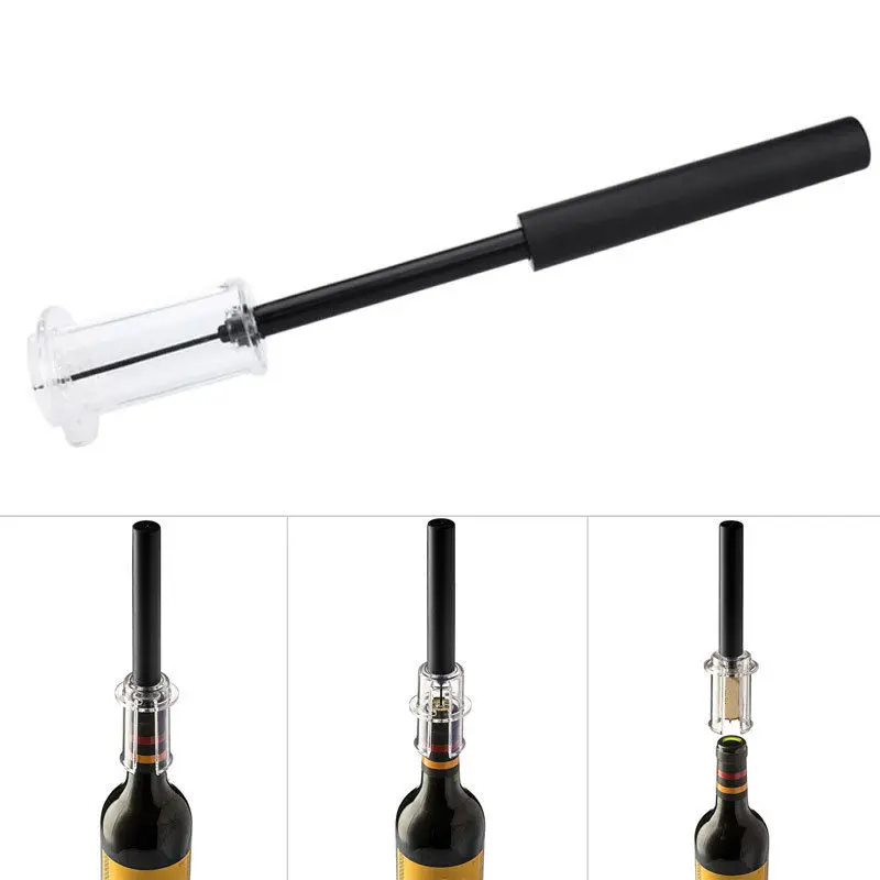 Red Wine Opener Air Pressure Cork Popper Bottle Pumps Corks Corkscrews Screw Openers