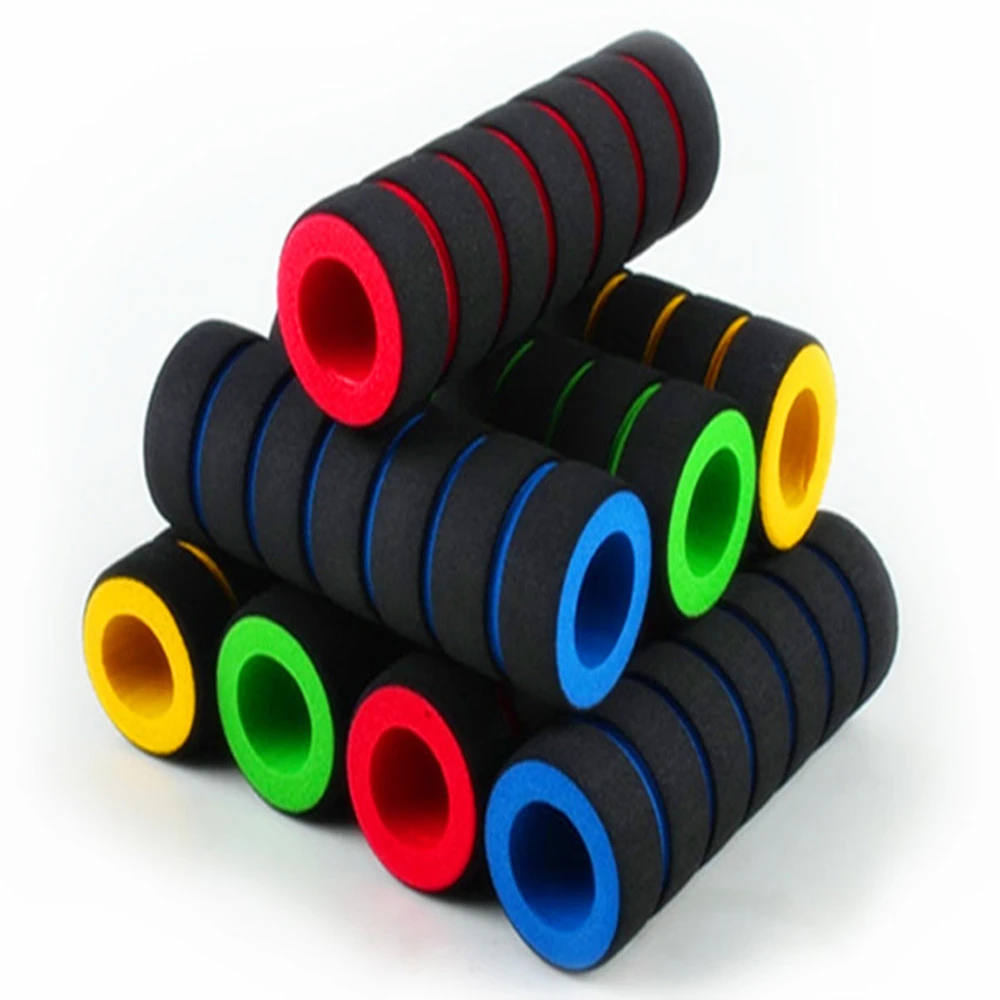 1 Pair Anti-slip Foam Sponge Bike Racing Bicycle Motorcycle Handlebar Grip Cover