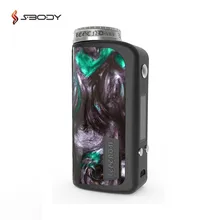 Original Sbody Legend II DNA75 Mod Colorful Resin Vape Box Mod Evolv DNA 75W Chipset TC Electronic Cigarette Mods Original Sbody Legend II DNA75 Mod Colorful Resin Vape Box Mod Evolv DNA 75W Chipset TC Electronic Cigarette Mods