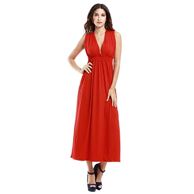 Aliexpress.com : Buy women one piece party dress Deep V neck dresses ...