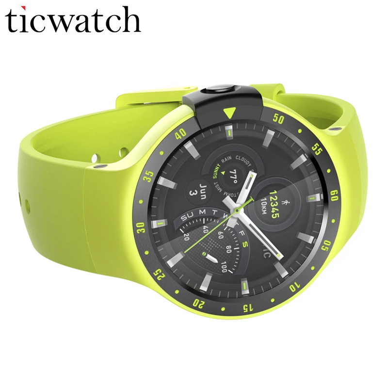 Ticwatch S Aurora Sport Smart Watch Android Wear 2.0