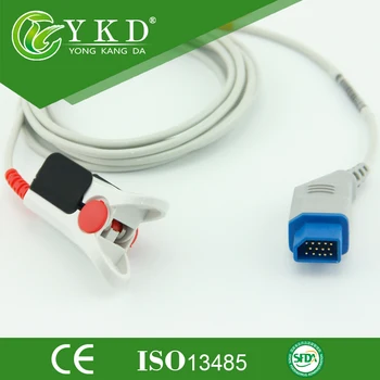 

Nihon Kohden adult Spo2 Sensor, Nihon Kohden Life Scope Compatible SpO2 Sensor 14 pins