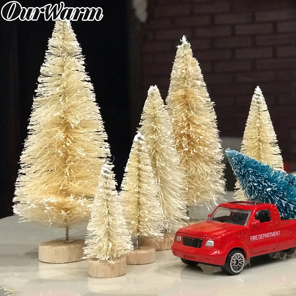 DIY Christmas Tree Small Pine Tree Mini Trees Christmas Decoration 