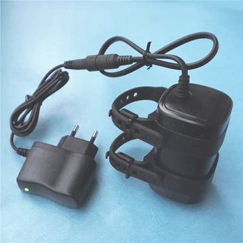 

Free Charger 8.4V 6000MAH Lithium ion li-ion 18650*4 rechargeable Waterproof Batteries DC5.5*2.1 for Flashlights power bank