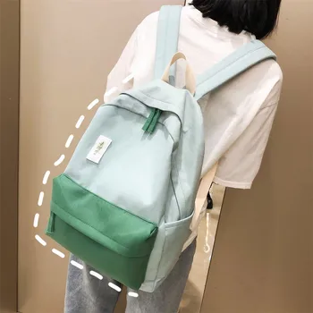 

waterproof nylon backpack for women Multiple pocket travel backpacks school bag for teenage girls