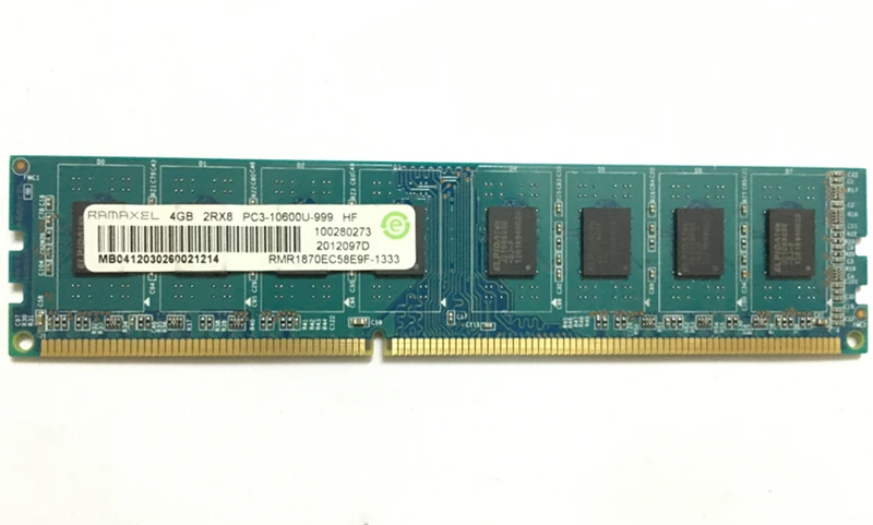 

Desktop memory Ramaxel Technology DDR3 4GB 1333MHz PC3-10600 1333 computer RAM 240PIN