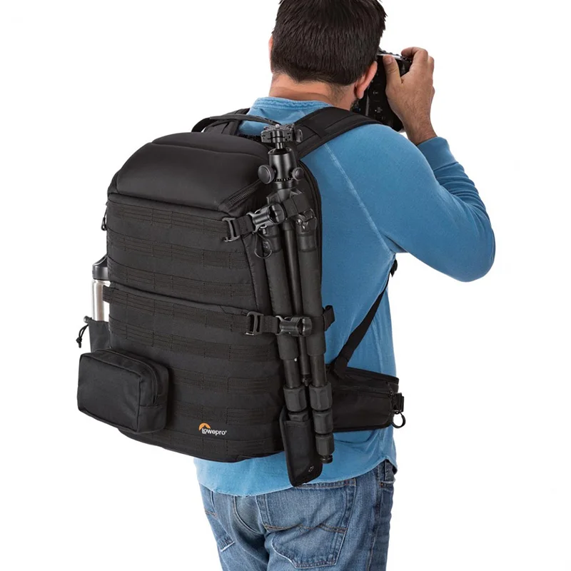 Lowepro ProTactic 350 AW DSLR Камера Фото Сумка из натуральной кожи сумка рюкзак для ноутбука с Всепогодный чехол