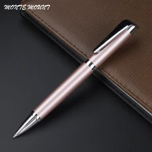 Роскошные перо серии Мода металлический зажим гелевая ручка с 0,7 мм написание точка Роскошные гелевые ручки для студентов школы поставки