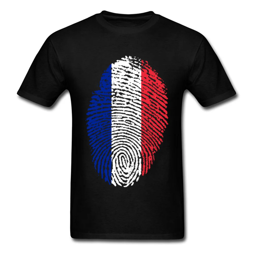 France Flag Fingerprint_black