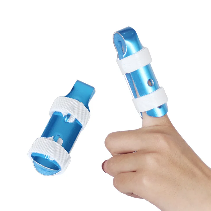 

Soft Knuckle Immobilization Venting Hole Finger Splint Medical Tool Aluminum Alloy Fracture Protector Orthosis Child Fixed brace