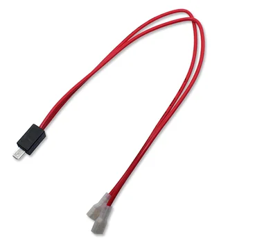 

Car Special Horn Wire Avoid Broken Line Y Adapter Plug Patch Cord Male Plug 35cm