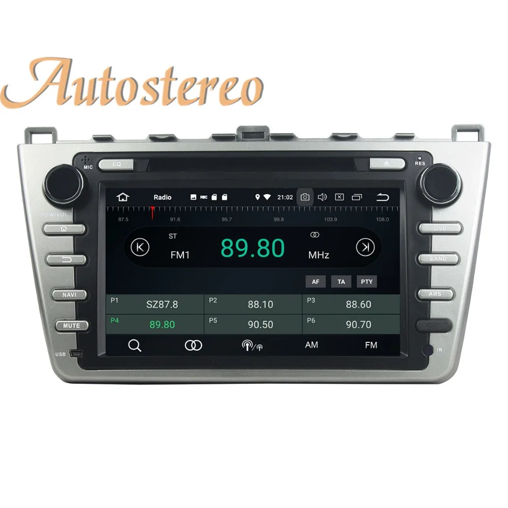 Sale Android 9.0 32GB Car DVD player GPS navigation radio Stereo for Mazda 6 Atenza 2008-2012 multimedia radio tape recorder headunit 2