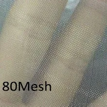 80 сетка нейлоновая сетка, ширина 1 метр, анти Летающая вентиляция 180 микрон пластик от насекомых тканевый экран промышленности сельскохозяйственные заводы