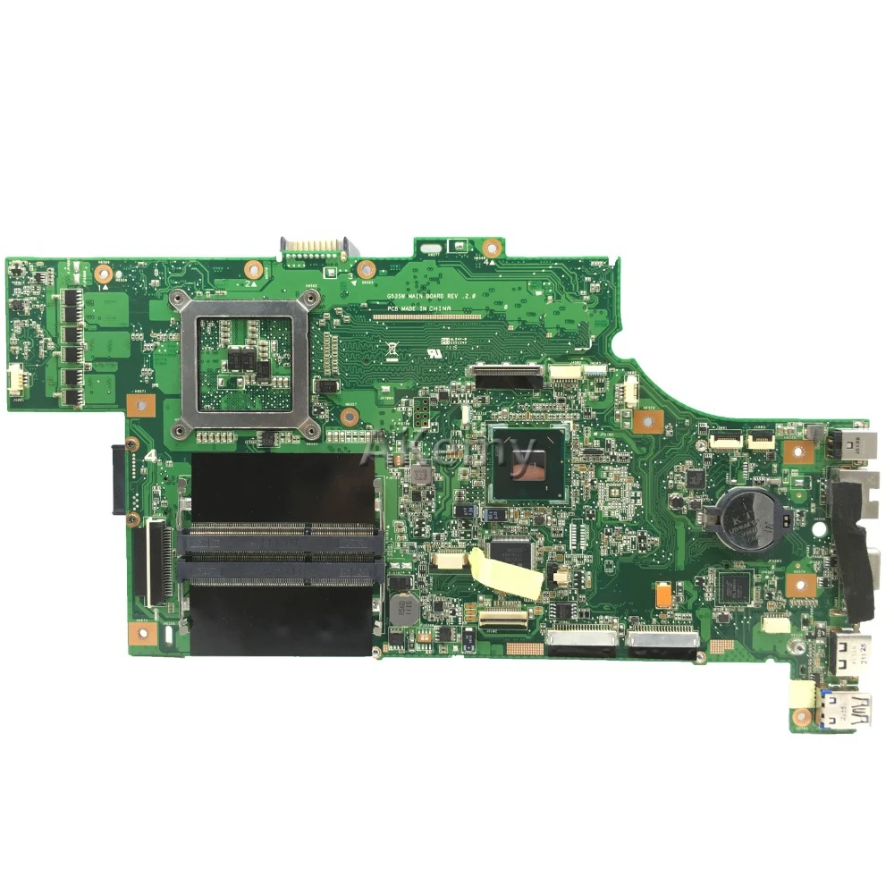 Akemy G53SW материнская плата для ноутбука For Asus G53SX G53S G53 VX7 VX7S тест оригинальная
