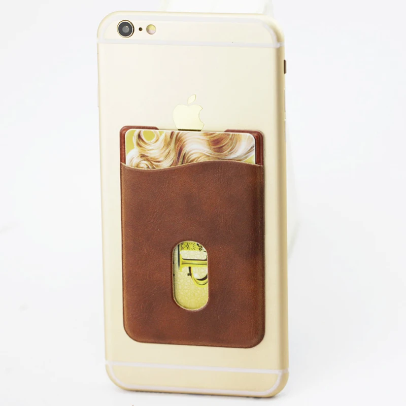 Phone Card Holder Cell Phone Wallet Case Credit ID Card
