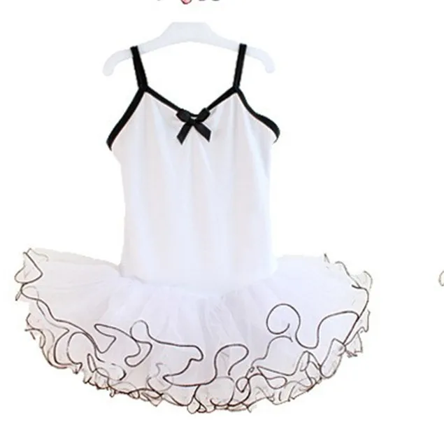 White Ballet Dress For Girl Children Dance Clothing Kids Ballet Dresses