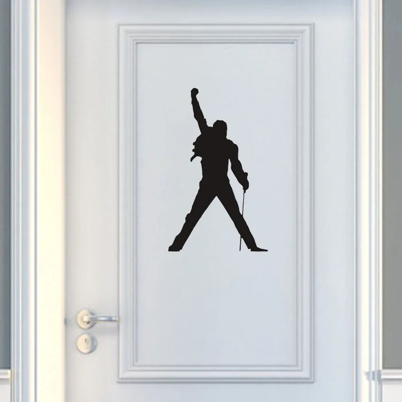 

A Freddie Mercury - QUEEN Art Pattern Decoration Bedroom Door Wall Stickers