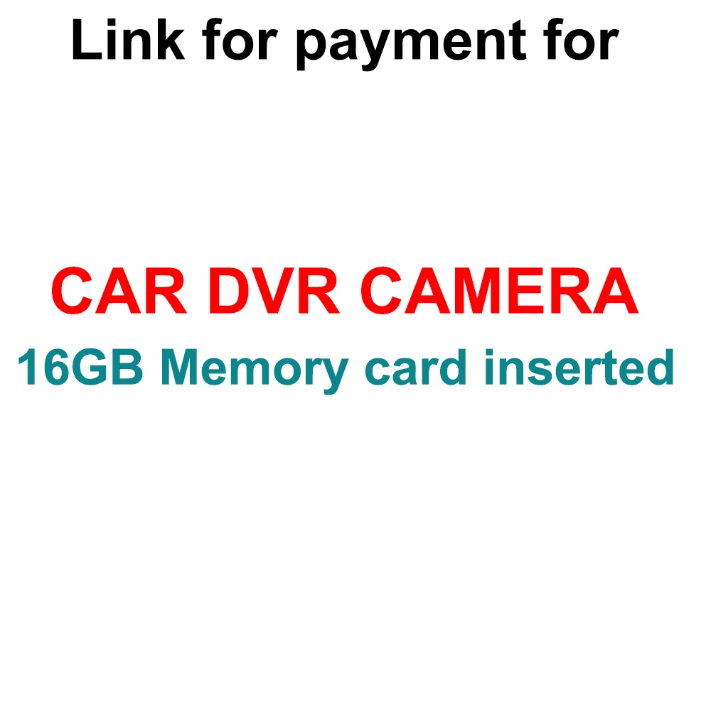 Link for payment for HD Wifi 1080P DVR camera AliExpress