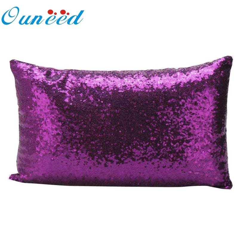 Ouneed Fundas almohadas Decorativas 30 см* 50 см Блёстки Подушки Детские случае Главная Декоративные Наволочки#20 подарок 1 шт. Перевозка груза падения