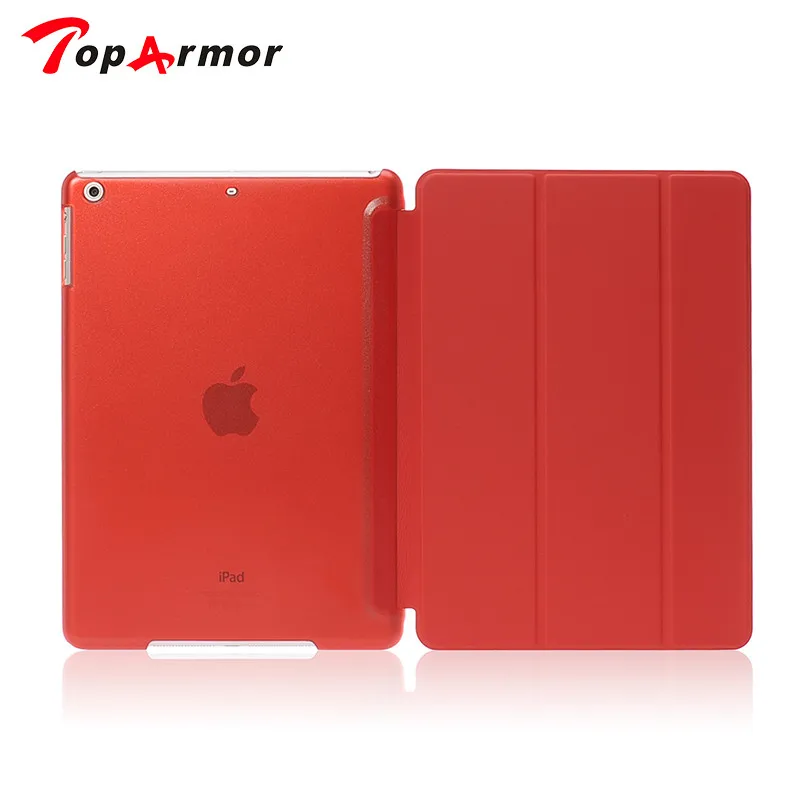 TopArmor роскошный чехол-подставка из искусственной кожи для ipad mini 2 с прозрачной смарт-задней крышкой для Apple ipad mini 1 2 3 - Цвет: 6