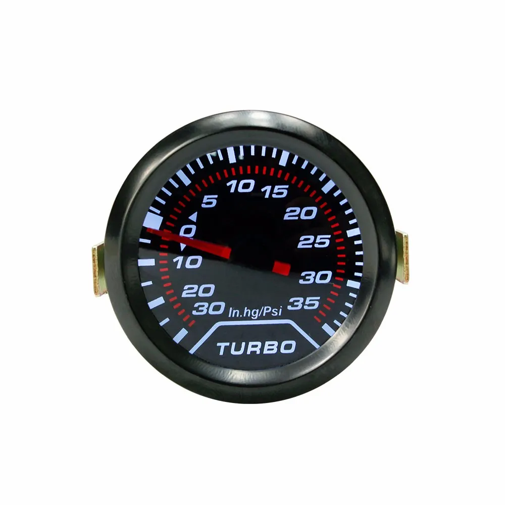 " 52 мм Turbo Boost Gauge PSI дым циферблат белый свет Интерьер Dash датчик автомобиль метр YC100956