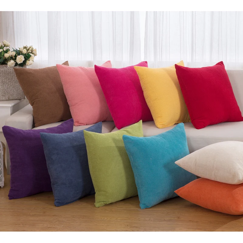 الملونة كودري مثل الذرة الألباب مكتب أريكة غطاء وسادة ساحة المنزل لينة وسادة غطاء الصلبة الزخرفية الملونة كودري مثل الذرة الألباب مكتب أريكة غطاء وسادة ساحة المنزل لينة وسادة غطاء الصلبة الزخرفية