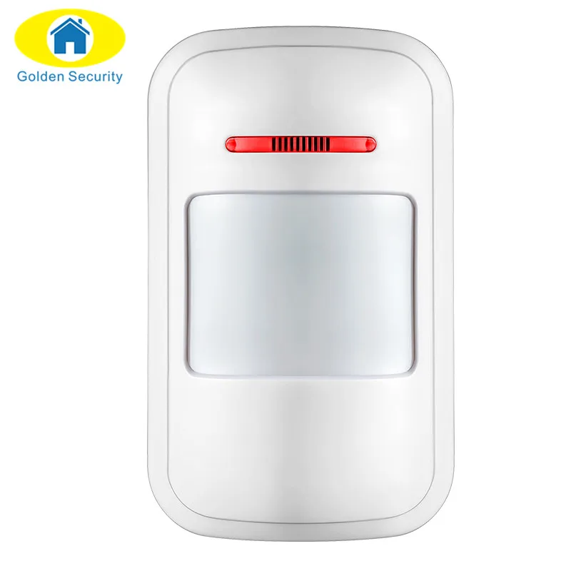 Golden Security 2 Frequency Optional Wireless PIR Detector for home alarm home security system 433 motion sensor Golden Security 2 Frequency Optional Wireless PIR Detector for home alarm home security system 433 motion sensor